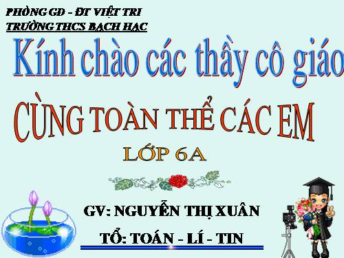 Chương I. §17. Ước chung lớn nhất