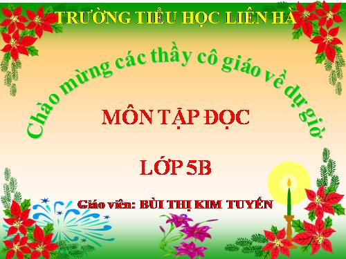 Tuần 7. Những người bạn tốt