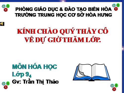 Bài 12. Mối quan hệ giữa các loại hợp chất vô cơ