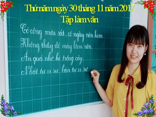 Tuần 15. Luyện tập tả người (Tả hoạt động)