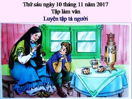 Tuần 12. Luyện tập tả người (Quan sát và chọn lọc chi tiết)