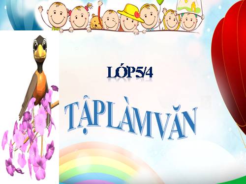 Tuần 24. Ôn tập về tả đồ vật