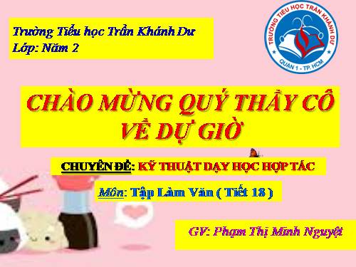 Tuần 9. Luyện tập thuyết trình, tranh luận