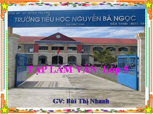 Tuần 27. Ôn tập về tả cây cối