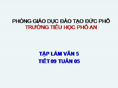 Tuần 2-5. Luyện tập làm báo cáo thống kê