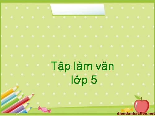 Tuần 1-2-3-4-6-7-8. Luyện tập tả cảnh