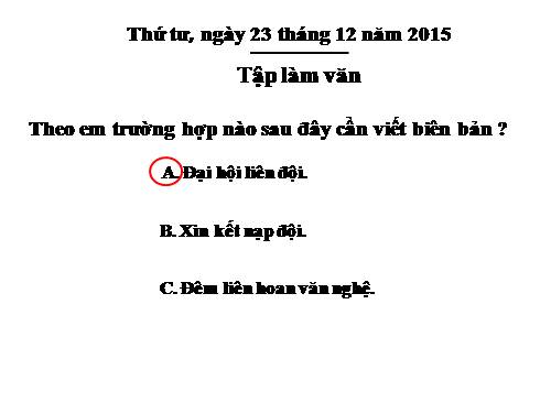 Tuần 17. Ôn tập về viết đơn