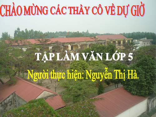 Tuần 8. Luyện tập tả cảnh (Dựng đoạn mở bài, kết bài)