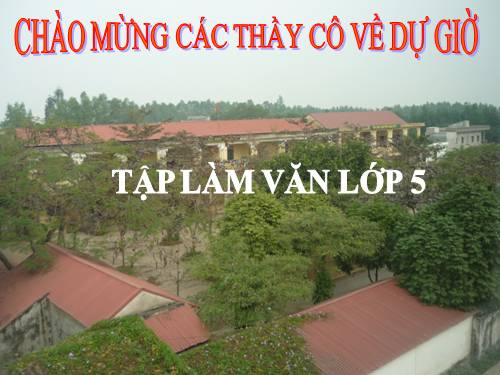 Tuần 1-2-3-4-6-7-8. Luyện tập tả cảnh