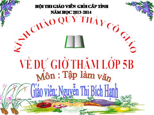 Tuần 25-26-29. Tập viết đoạn đối thoại