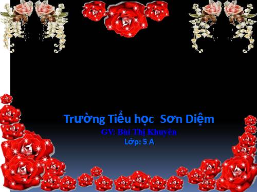 Tuần 20-21-23. Lập chương trình hoạt động