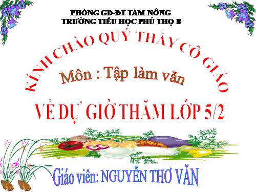 Tuần 25-26-29. Tập viết đoạn đối thoại