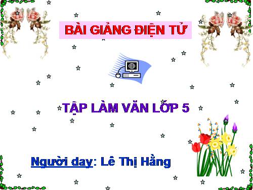 Tuần 19. Luyện tập tả người (Dựng đoạn kết bài)