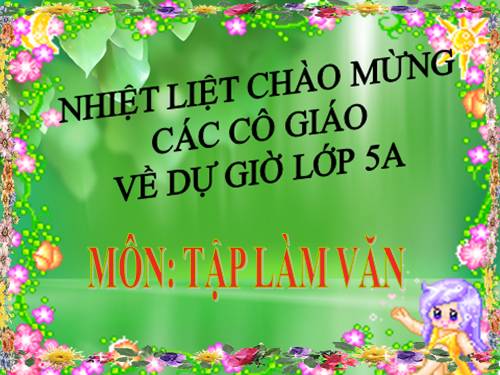 Tuần 1-2-3-4-6-7-8. Luyện tập tả cảnh