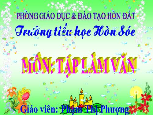 Tuần 27. Ôn tập về tả cây cối