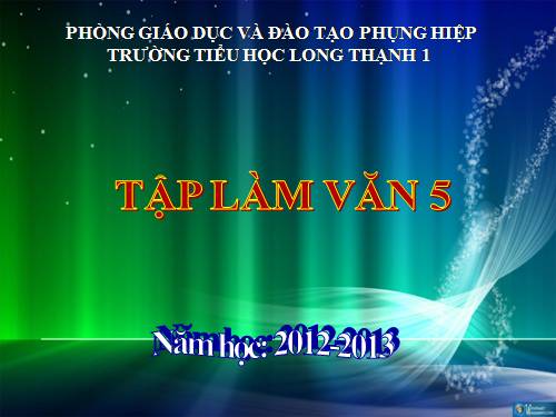 Tuần 20-21-23. Lập chương trình hoạt động