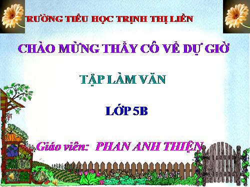 Tuần 12. Cấu tạo của bài văn tả người