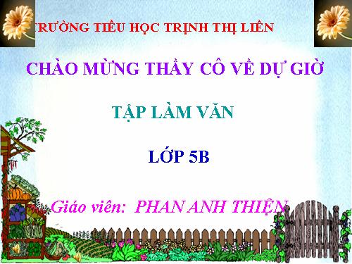 Tuần 12. Cấu tạo của bài văn tả người