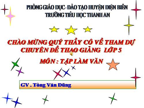 Tuần 1-2-3-4-6-7-8. Luyện tập tả cảnh