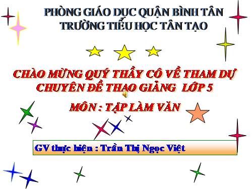 Tuần 1-2-3-4-6-7-8. Luyện tập tả cảnh