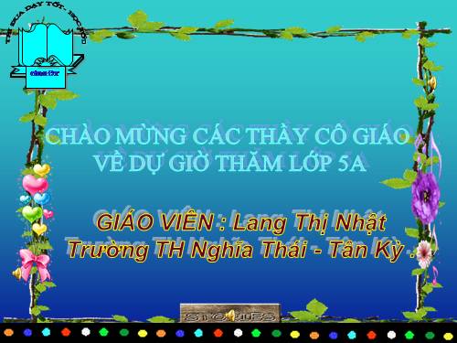 Tuần 1-2-3-4-6-7-8. Luyện tập tả cảnh