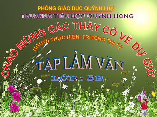 Tuần 30. Ôn tập về tả con vật