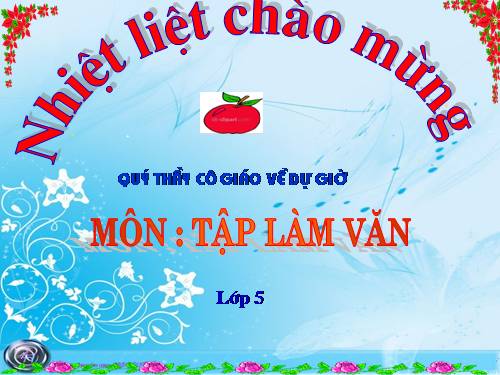 Tuần 25-26-29. Tập viết đoạn đối thoại