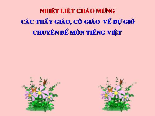 Tuần 1-2-3-4-6-7-8. Luyện tập tả cảnh