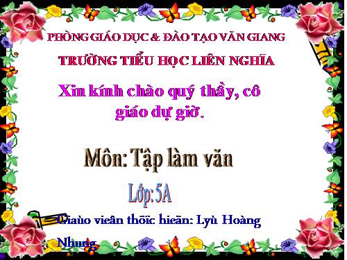 Tuần 17. Ôn tập về viết đơn