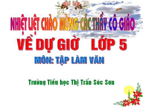 Tuần 15. Luyện tập tả người (Tả hoạt động)