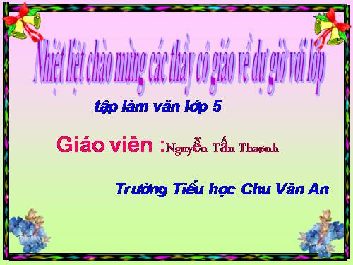 Tuần 13. Luyện tập tả người (Tả ngoại hình)