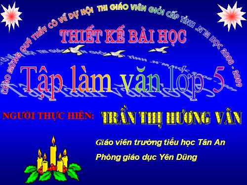 Tuần 24. Ôn tập về tả đồ vật