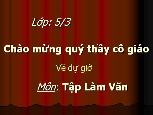 Tuần 9. Luyện tập thuyết trình, tranh luận