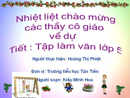 Tuần 15. Luyện tập tả người (Tả hoạt động)