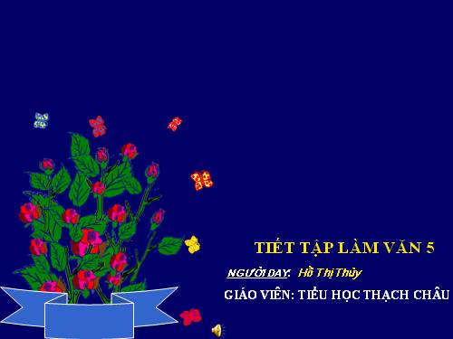 Tuần 25-26-29. Tập viết đoạn đối thoại