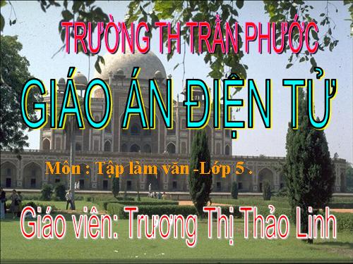 Tuần 6-11. Luyện tập làm đơn