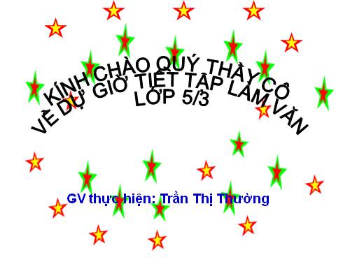 Tuần 20-21-23. Lập chương trình hoạt động