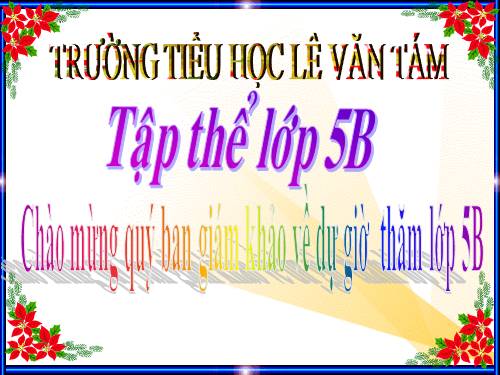 Tuần 20-21-23. Lập chương trình hoạt động