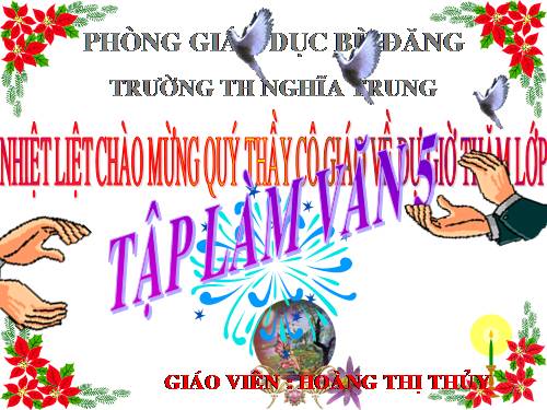 Tuần 19. Luyện tập tả người (Dựng đoạn kết bài)