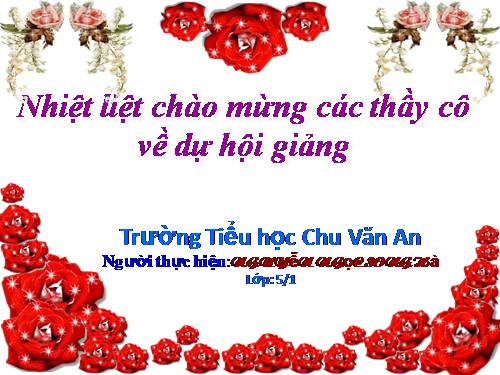 Tuần 20-21-23. Lập chương trình hoạt động