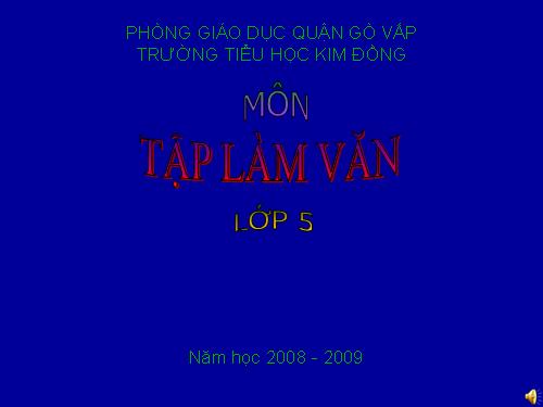 Tuần 27. Ôn tập về tả cây cối