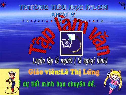 Tuần 13. Luyện tập tả người (Tả ngoại hình)