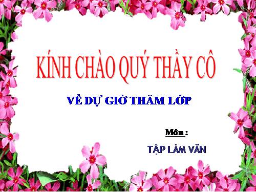 Tuần 6-11. Luyện tập làm đơn