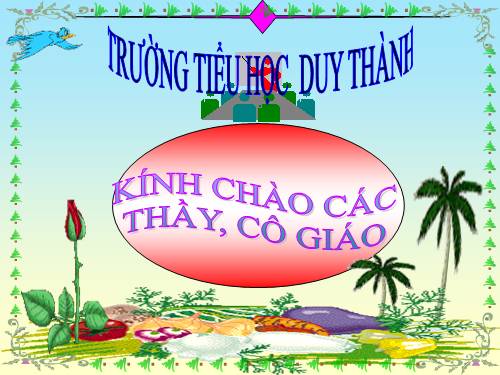 Tuần 17. Trả bài văn tả người