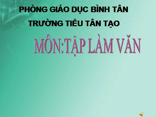 Tuần 12. Luyện tập tả người (Quan sát và chọn lọc chi tiết)