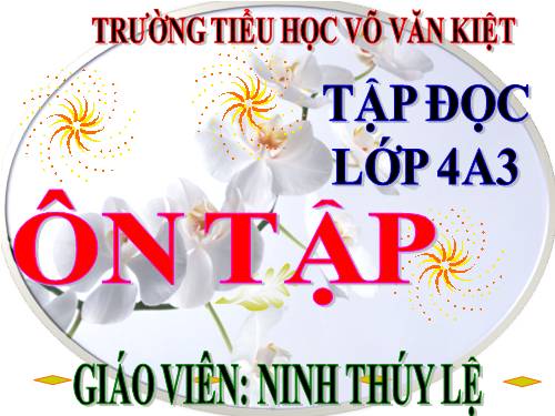 Tuần 10. Ôn tập Giữa Học kì I