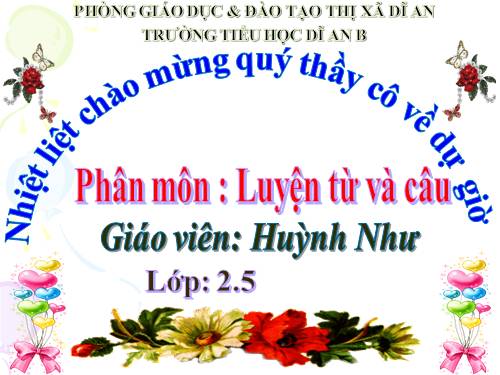 Tuần 10. MRVT: Từ ngữ về họ hàng. Dấu chấm, dấu chấm hỏi