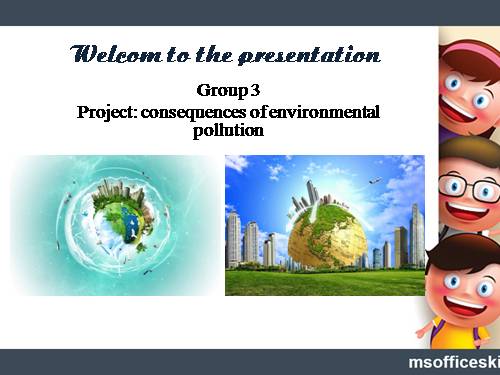 Unit 09. Preserving the Environment. Lesson 8. Looking back - project