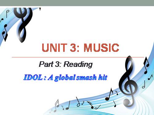 Unit 03. Music. Lesson 3. Reading