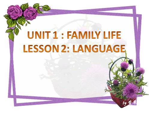 Unit 10. Ecotourism. Lesson 2. Language
